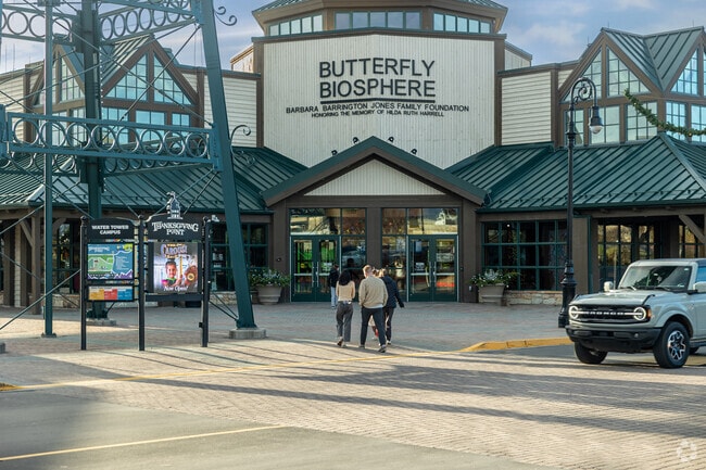 The Butterfly Biosphere at Thanksgiving Point brings in visitors year round.