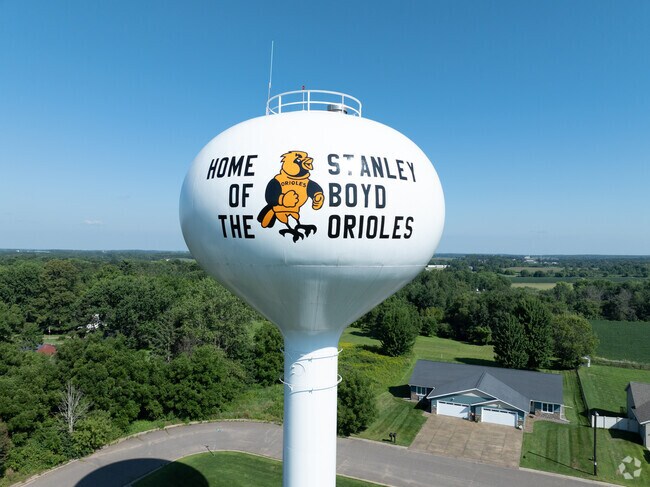The Stanley-Boyd Area School District boasts an oriole as its mascot.