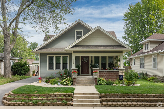 This is an excellent renovation of a Craftsman style home in Old Silk Stocking.