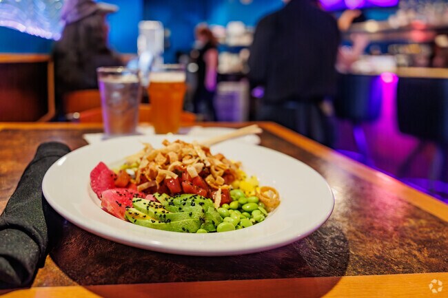 Trio's Tuna Poke bowl is a refreshing example of the modern cuisine found in the Reservoir.