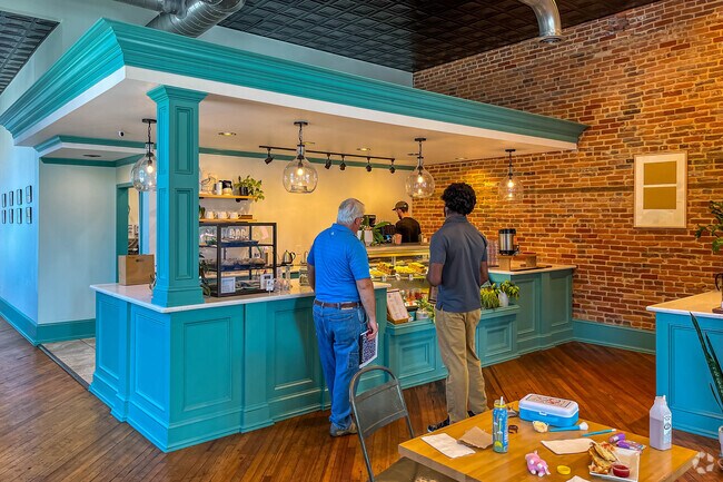 Grab some fresh coffee from the Prince Street Cafe in Columbia.