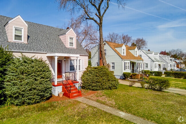 Temple Hills residents show off their personalities with unique colored homes.
