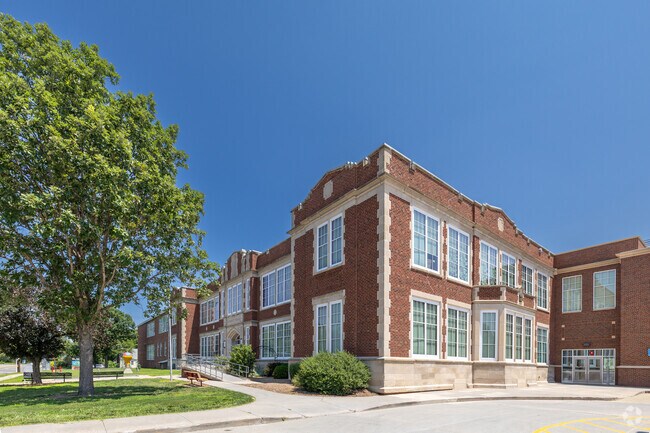 Hartley Elementary is located at 33rd and Vine Streets.