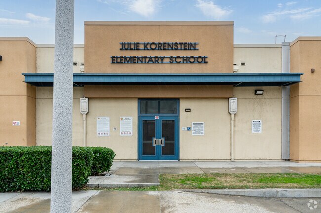 At Julie Korenstein Elementary, 34% of students scored at/above the proficient level for reading