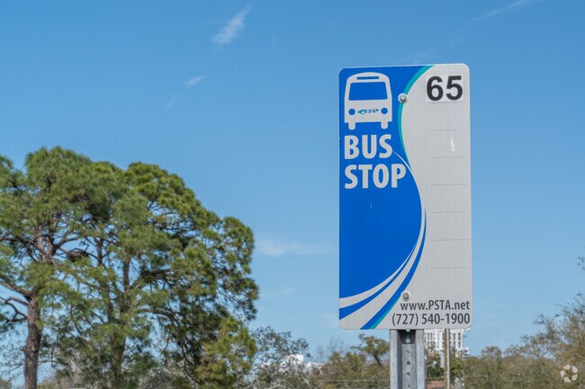 Transit can be spotted on main roads for residents to get around easily.