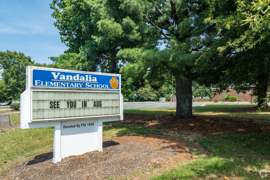Vandalia Elementary School serves around 250 students in the Greensboro area.