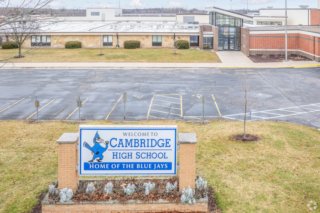 Cambridge High School is home of the Bluejays.