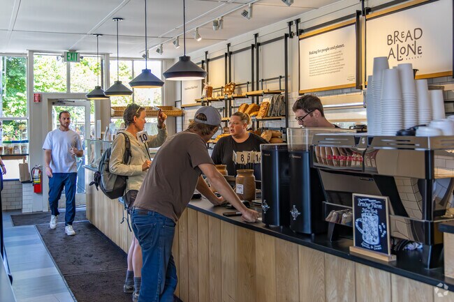 Bread Alone sells freshly made pastries and coffee drinks in Zena, NY.