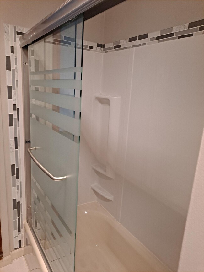 2nd floor Bath glass