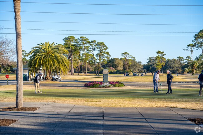 Play a round at Jekyll Island's own Golf Club, where stunning views meet challenging courses.