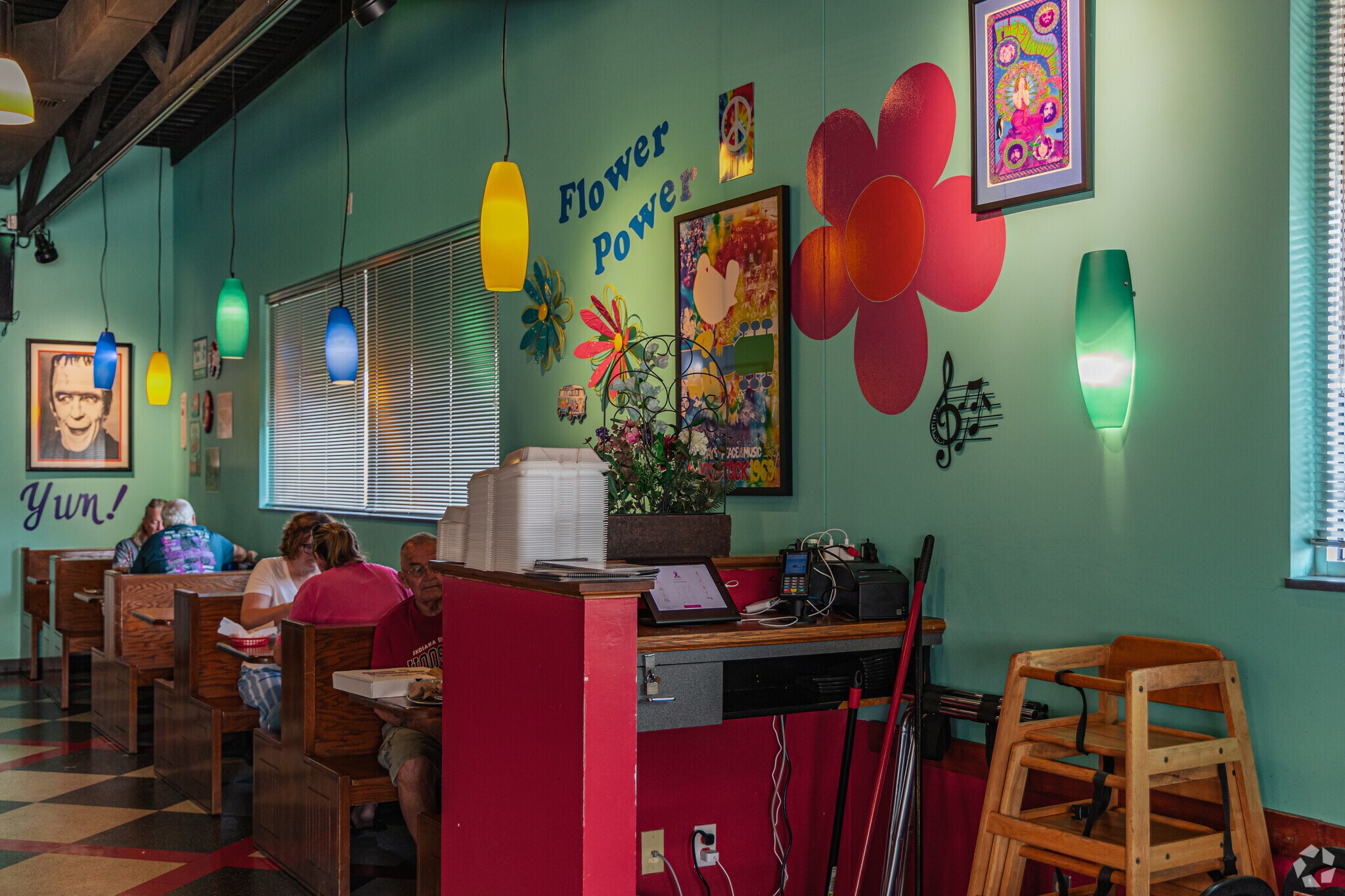 Westbrook folks fill the booths at Harvey Hincklemeyers, on Tenderloin Tuesday.