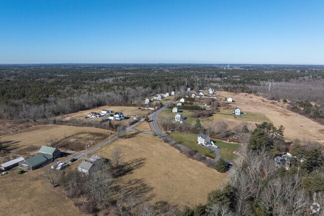 Middleborough residents enjoy their space as you can tell from their expansive lots.