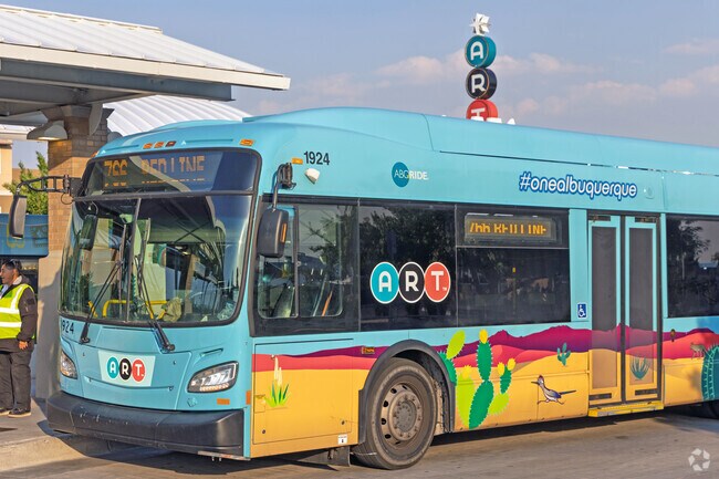 ART offers bus service in Albuquerque.