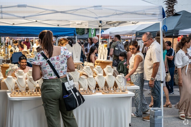 In Lake Nona Central, Art After Dark is a popular weekly event.