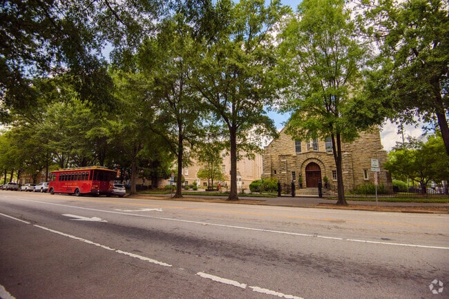 The Cathedral School is located on Hillsborough St.