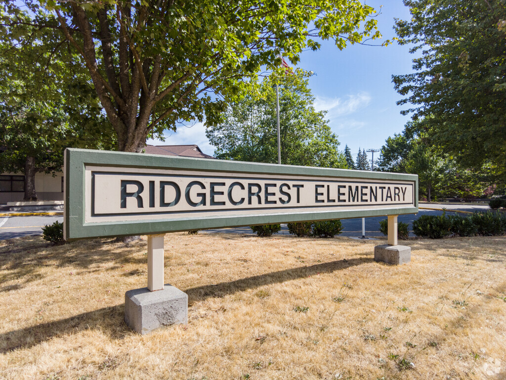 Ridgecrest Elementary School is part of the Shoreline School District.