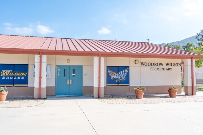 Woodrow Wilson Elementary School in the city of Corona is rating an A rating for schools.
