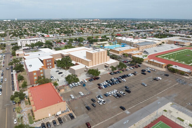 Martin High School hosts grades 9th to 12th grade in the Laredo, Tx area.