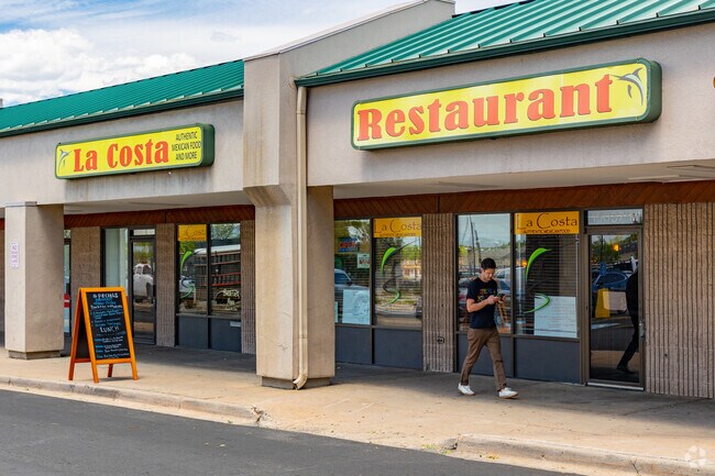 Dine at La Costa Authentic Mexican Food, northwest of Kirkegaard Acres.