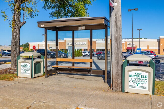 Enjoy stress-free travel in Mayfield Heights with accessible public transportation services.