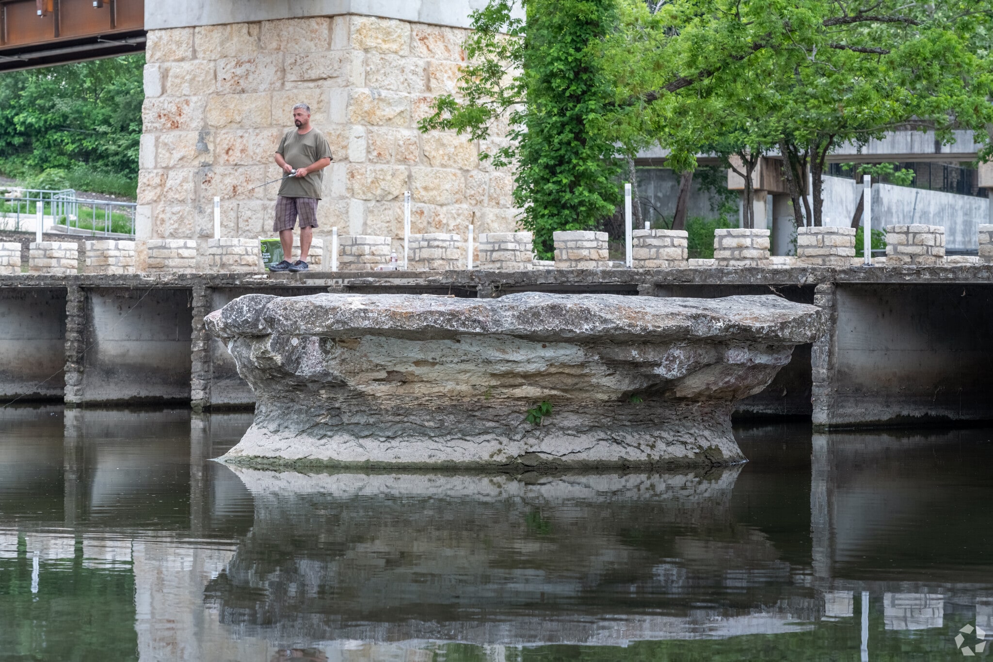 Locals can enjoy a relaxing afternoon at the Round Rock.