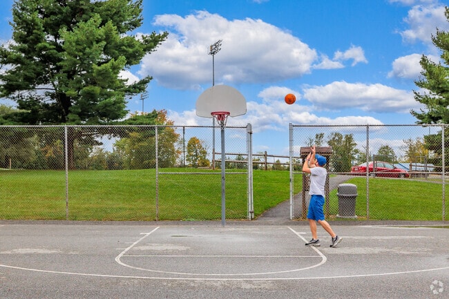 Saint James locals can work on their jump shot at Marty Snook Park.