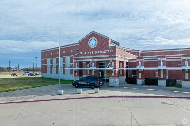The student population of Albert C Williams Elementary is 295.