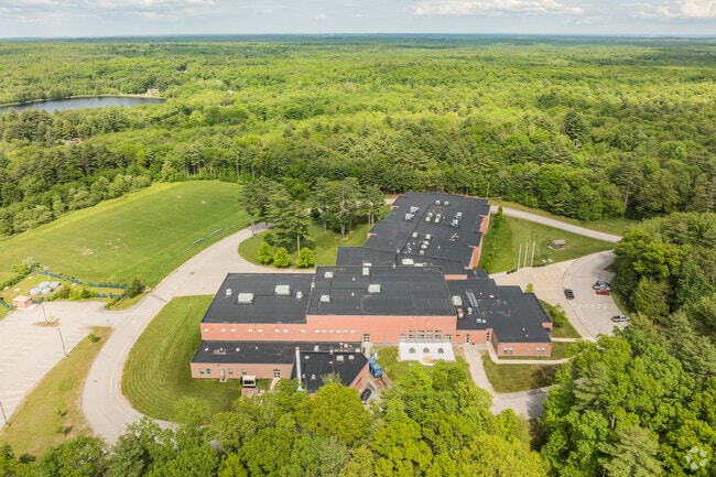 Side view of Ponaganset Middle School.