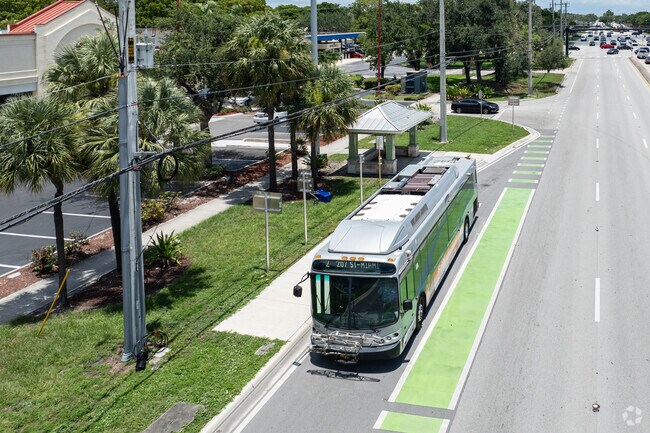 Public transportation is accessible within Mainlands of Tamarac Lakes.