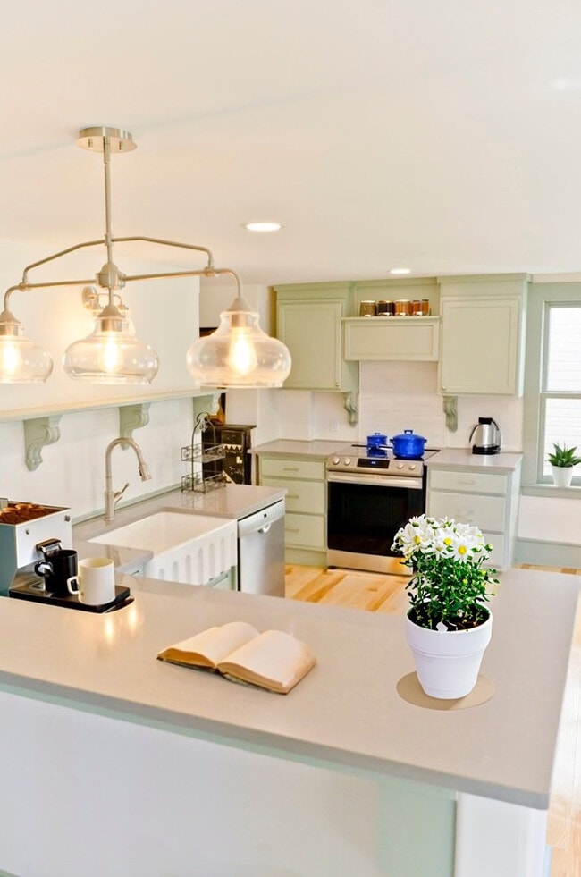 Staged Kitchen
