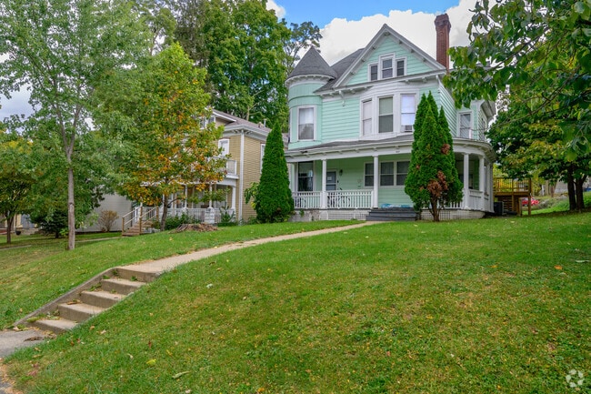 This Queen Anne house is one of the Victorian-style homes in Perrin.