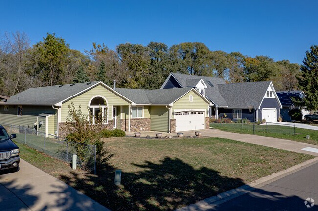 row of two one level houses