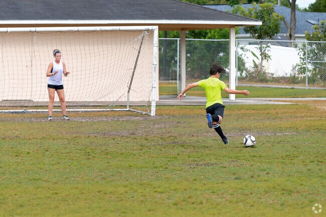 Sunrise Oaks families that love to play soccer will often be found at nearby Southwinds Complex.
