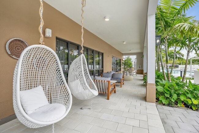 Resort-Inspired Pool with Cabanas