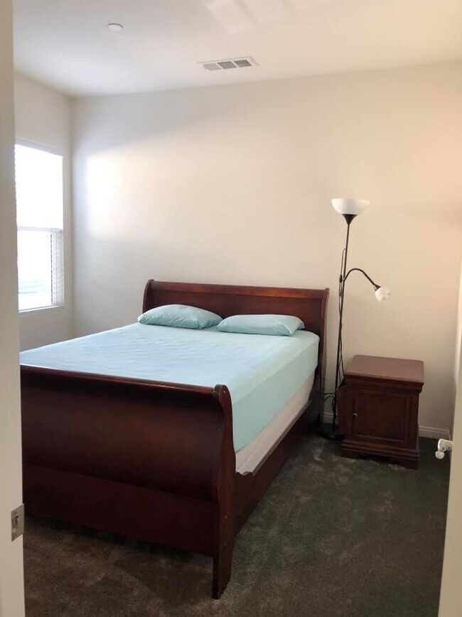 One bed room with a bed (can be removed if needed)