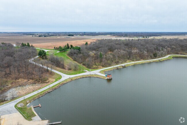 Spring Lake Park in Macomb is open to fishing and boating, including kayaking and canoeing.