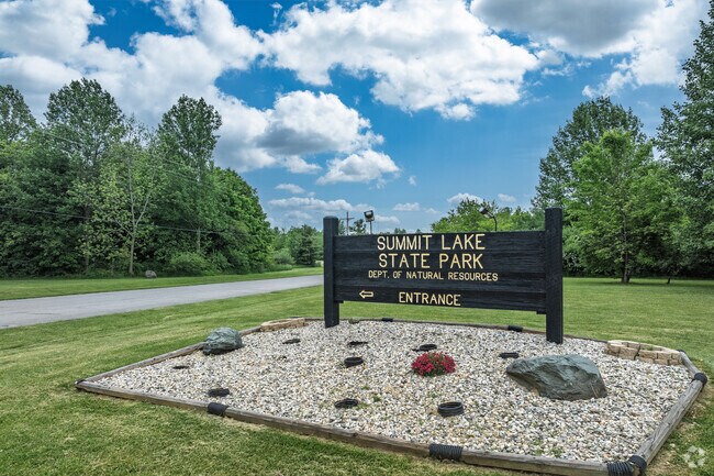 Summit Lake State Park has campgrounds and boat launches for summer fun.