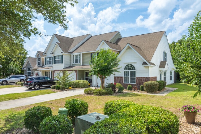 Townhomes in Carolina Forest offer affordable options for first-time buyers and seasonal residents.
