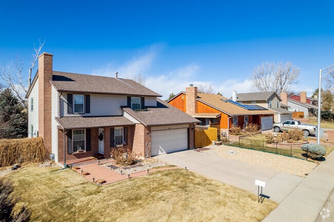 Different house styles exist in Willow Park, but most of them have attached garages.