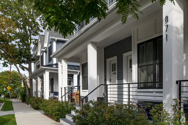 The Blackstone neighborhood is growing with new residential development.