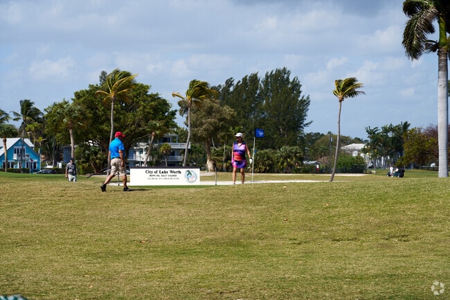 Enjoy golf by the water at the Lake Worth Beach Golf Club in Parrot Cove.