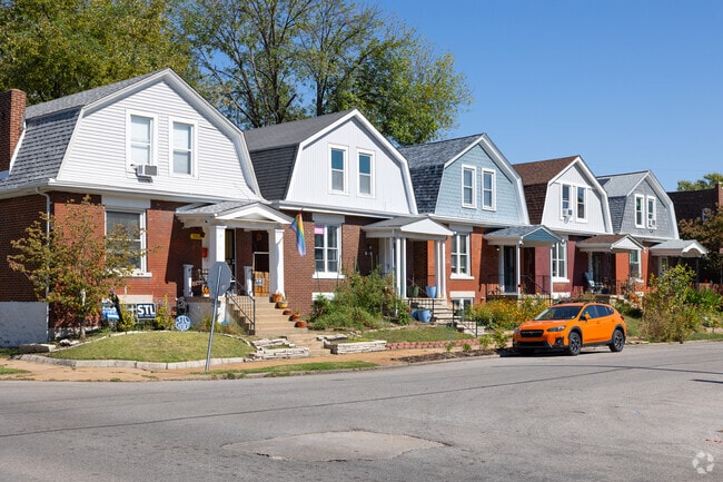 Dutch colonial homes are also available in Benton Park neighborhood.