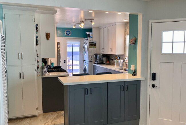 Bar Seating in Kitchen