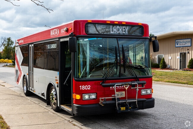 WATA bus service is available in Southeast Williamsburg.