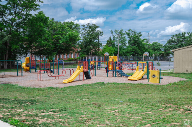 Playground at Lamont Elementary School in New Carrollton.