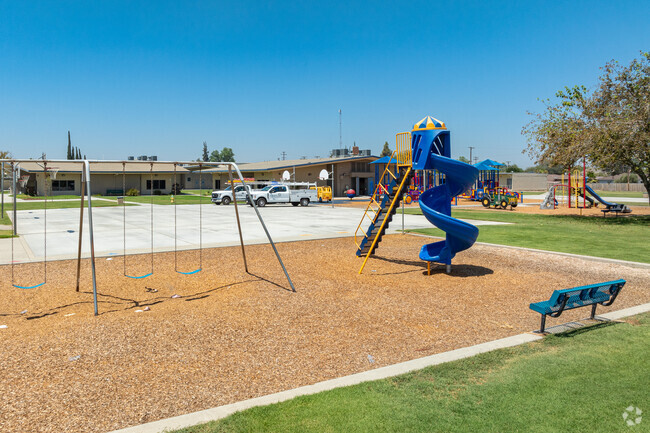 Fipps Primary School provides clean and safe play equipment for Riverdale students.