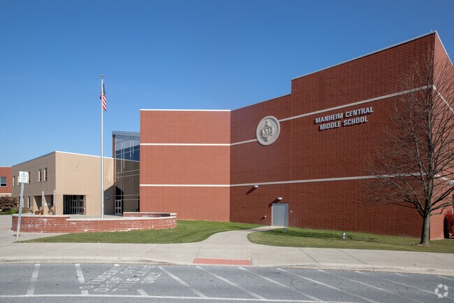 Manheim Central Middle School receives a B-plus rating on Niche.com.