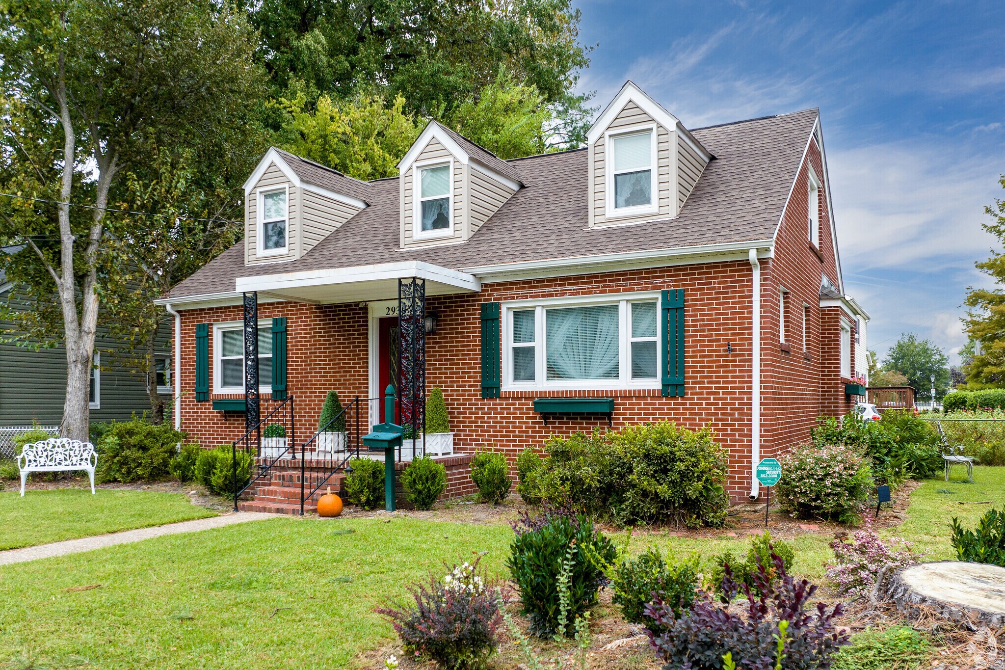 A Cape Cod home in the Broad Creek neighborhood of Norfolk, Virginia.