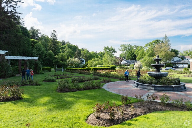 There is a famous rose garden at Central Park to enjoy all year long.