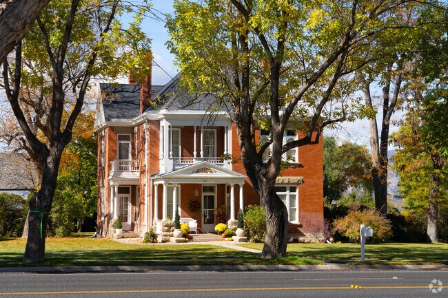 Victorian and colonial influences can be found in Manti's homes.